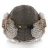 Walrus Hats Genuine Rabbit Fur Brown Trapper Hat